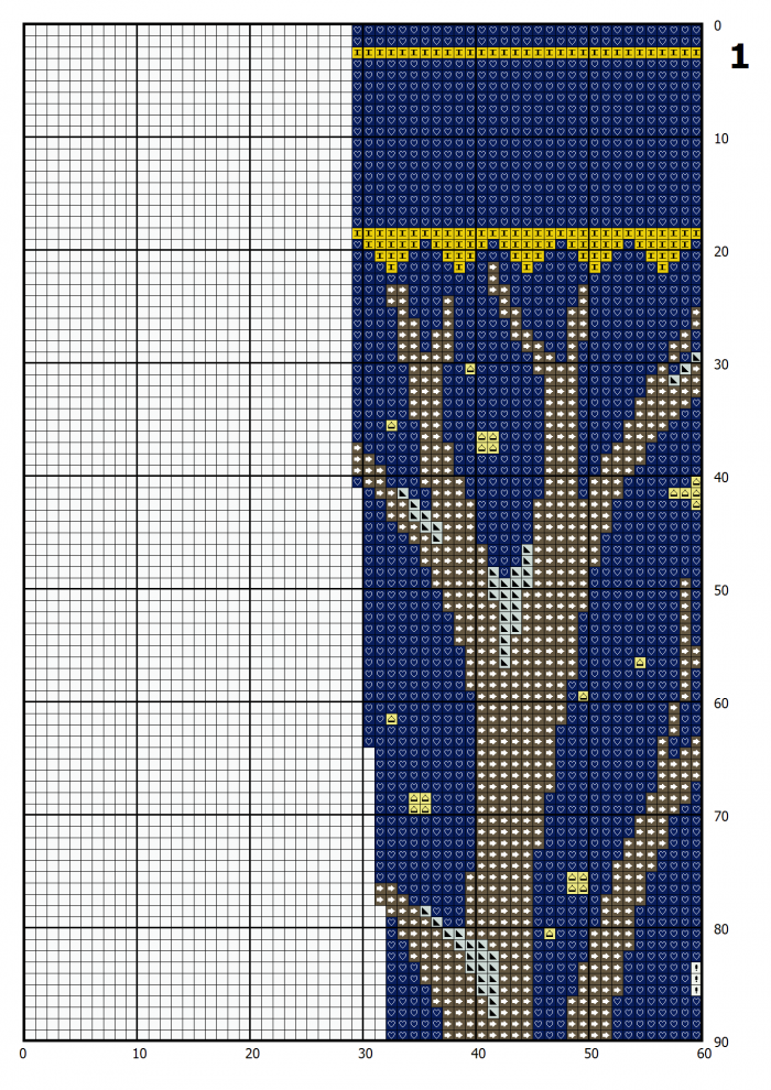 Cross Stitch Patterns PDF, Personalized Christmas Stocking With Name Modern Counted Easy Funny Cute Frogs Cross Stitch Chart For Beginners DIY, Digital Download - Image 5