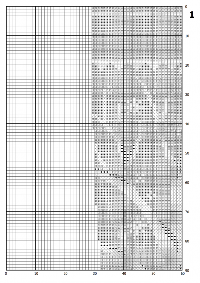 Cross Stitch Patterns PDF, Personalized Christmas Stocking With Name Modern Counted Easy Cute Simple Holiday Stockings Cross Stitch Chart For Beginners DIY, Digital Download - Image 6