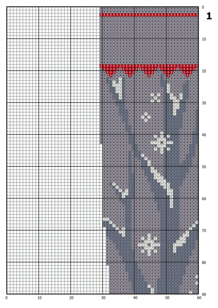 Cross Stitch Pattern PDF / Personalized Christmas Stockings Modern Counted Easy Cute Snowman Cross Stitch Chart for Beginner / Digital Download