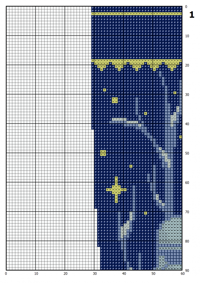 Cross Stitch Pattern Christmas Stocking PDF / Personalized Modern Counted Easy Cute Ornament / DMC Cross Stitch For Beginner DIY , Digital Download