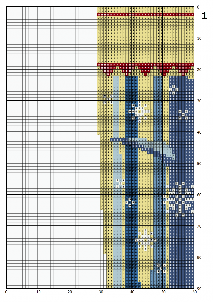 Cross Stitch Pattern Christmas Stocking PDF Modern Counted Easy Cute Horse Christmas Ornaments Cross Stitch for Beginner , Instant Download