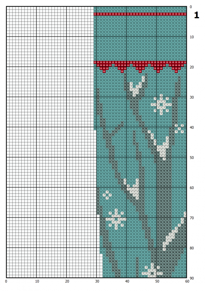 Cross Stitch Pattern Christmas Stocking PDF Modern Counted Easy Cute Lion Christmas Ornaments Cross Stitch for Beginner DIY , Instant Download
