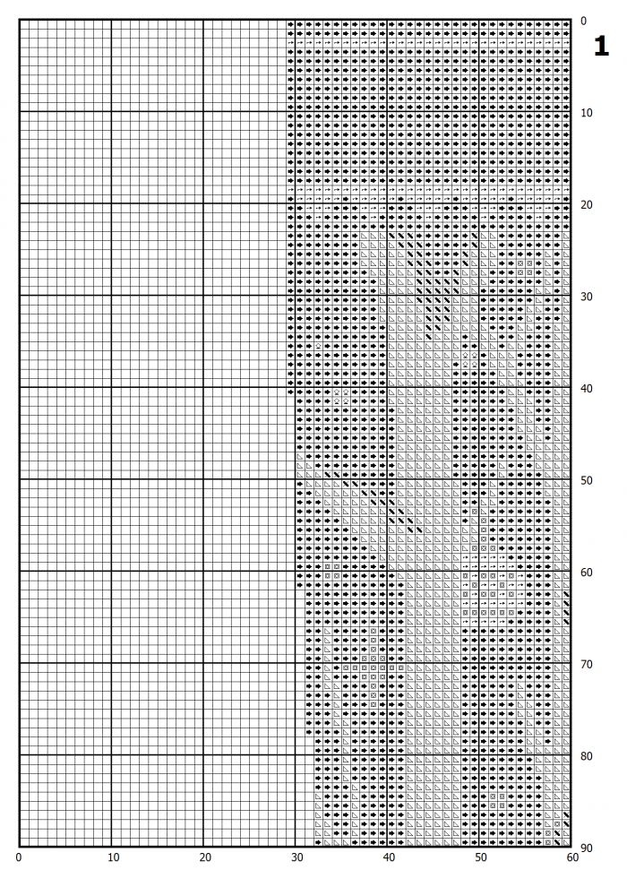 Cross Stitch Pattern Christmas Stocking PDF, Modern Counted Easy Cute Horse Xmas Cross Stitch Design for Beginner DIY, Instant Download