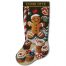 Christmas Stocking Cross Stitch Pattern - Gingerbread Delight Personalized with Name - Easy Simple for Beginners and Advanced Stitchers