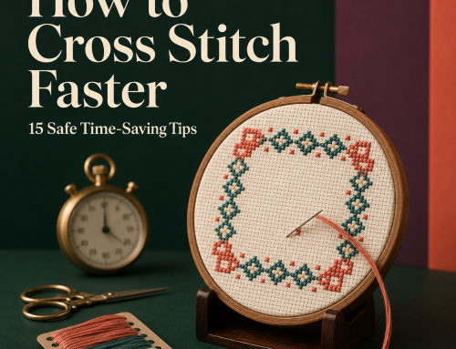 How to Cross Stitch Faster: 15 Safe Ways to Save Time