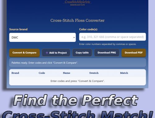 Cross-Stitch Floss Converter – Convert DMC to Anchor, Cosmo, Madeira & Sullivans | Free Online Thread Color Chart